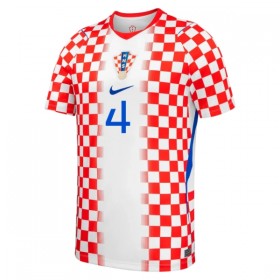 Goedkope Kroatië Gvardiol 4 Thuisshirt World Cup 2026