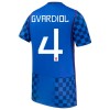 Goedkope Kroatië Gvardiol 4 Uitshirt World Cup 2026 Goedkope Kroatië Gvardiol 4 Uitshirt World Cup 2026