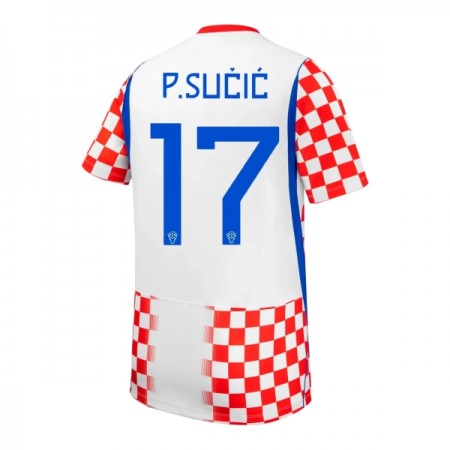 Goedkope Kroatië P. Sucic 17 Thuisshirt World Cup 2026 Goedkope Kroatië P. Sucic 17 Thuisshirt World Cup 2026