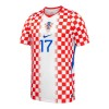 Goedkope Kroatië P. Sucic 17 Thuisshirt World Cup 2026