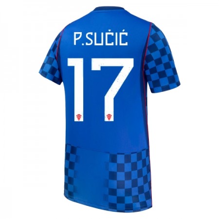 Goedkope Kroatië P. Sucic 17 Uitshirt World Cup 2026