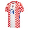Goedkope Kroatië Perišić 14 Thuisshirt World Cup 2026