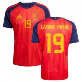 Goedkope Spanje 2 Stars Lamine Yamal 19 Thuisshirt World Cup 2026