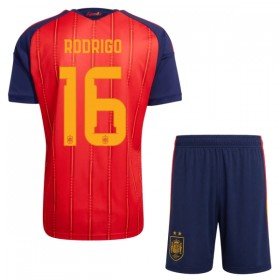 Goedkope Spanje 2 Stars Rodrigo 16 Kids Thuistenue World Cup 2026