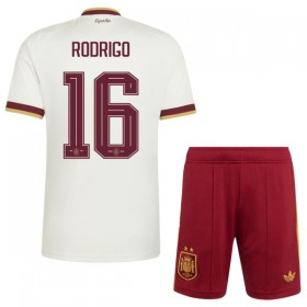 Goedkope Spanje 2 Stars Rodrigo 16 Kids Uittenue World Cup 2026