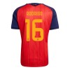 Goedkope Spanje 2 Stars Rodrigo 16 Thuisshirt World Cup 2026