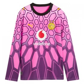 Goedkope Borussia Dortmund Doelman Uitshirt 2026-27 Roze Lange Mouw