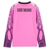 Goedkope Borussia Dortmund Doelman Uitshirt 2026-27 Roze Lange Mouw
