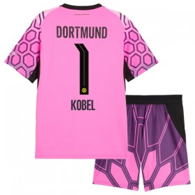 Goedkope Borussia Dortmund Kobel 1 Doelman Kids Uittenue 2026-27 Roze