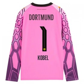 Goedkope Borussia Dortmund Kobel 1 Doelman Uitshirt 2026-27 Roze Lange Mouw