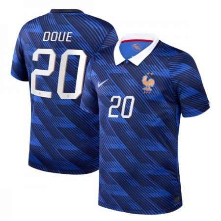 Goedkope Frankrijk Desire Doue 20 Thuisshirt World Cup 2026