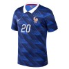 Goedkope Frankrijk Desire Doue 20 Thuisshirt World Cup 2026