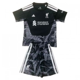 Goedkope Liverpool Doelman Kids Tenue 2026-27 Zwarte