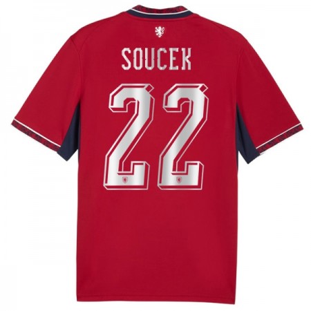Goedkope Tsjechië Soucek 22 Thuisshirt World Cup 2026 Goedkope Tsjechië Soucek 22 Thuisshirt World Cup 2026