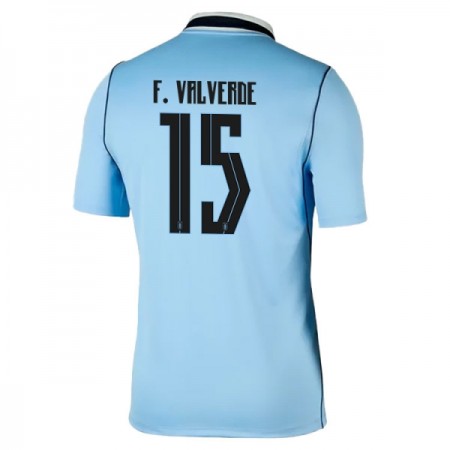 Goedkope Uruguay Federico Valverde 15 Thuisshirt World Cup 2026 Goedkope Uruguay Federico Valverde 15 Thuisshirt World Cup 2026
