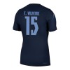 Goedkope Uruguay Federico Valverde 15 Uitshirt World Cup 2026