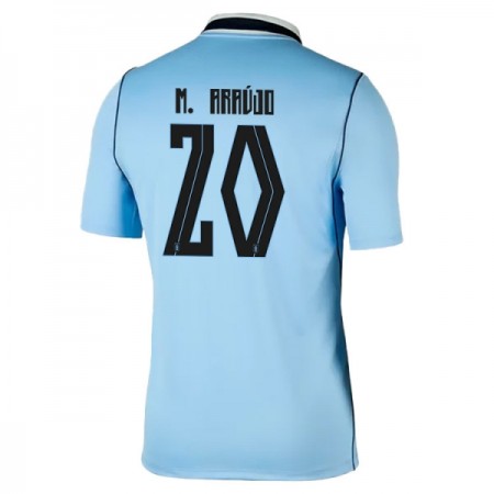 Goedkope Uruguay Maximiliano Araujo 20 Thuisshirt World Cup 2026