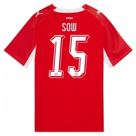 Goedkope Zwitserland Djibril Sow 15 Thuisshirt World Cup 2026