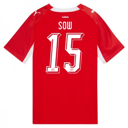 Goedkope Zwitserland Djibril Sow 15 Thuisshirt World Cup 2026 Goedkope Zwitserland Djibril Sow 15 Thuisshirt World Cup 2026