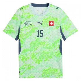 Goedkope Zwitserland Djibril Sow 15 Uitshirt World Cup 2026