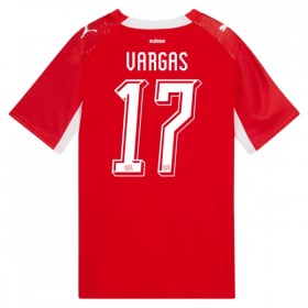 Goedkope Zwitserland Vargas 17 Thuisshirt World Cup 2026