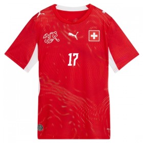 Goedkope Zwitserland Vargas 17 Thuisshirt World Cup 2026