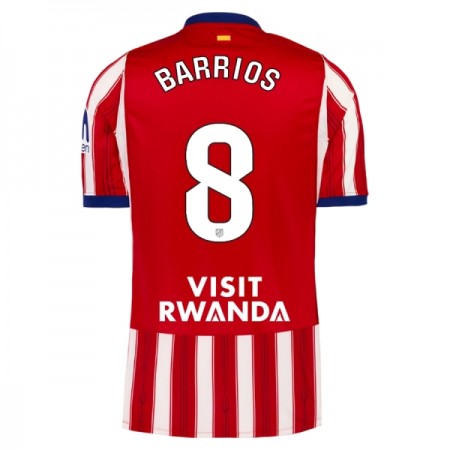 Goedkope Atlético Madrid Barrios 8 Thuisshirt 2026-27 Goedkope Atlético Madrid Barrios 8 Thuisshirt 2026-27