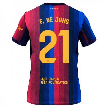 Goedkope FC Barcelona Frenkie de Jong 21 Thuisshirt 2026-27