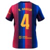 Goedkope FC Barcelona R. Araujo 4 Kids Thuistenue 2026-27