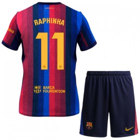Goedkope FC Barcelona Raphinha 11 Kids Thuistenue 2026-27
