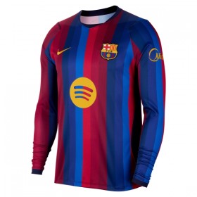 Goedkope FC Barcelona Thuisshirt 2026-27 Lange Mouw