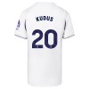 Goedkope Tottenham Hotspur Kudus 20 Thuisshirt 2026-27 Goedkope Tottenham Hotspur Kudus 20 Thuisshirt 2026-27