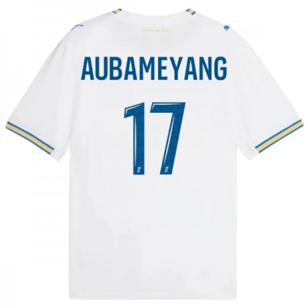 Goedkope Olympique de Marseille Aubameyang 17 Thuisshirt 2026-27