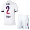 Goedkope Paris Saint Germain Hakimi 2 Kids Uittenue 2026-27 Goedkope Paris Saint Germain Hakimi 2 Kids Uittenue 2026-27