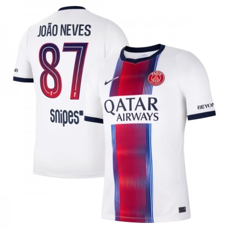 Goedkope Paris Saint Germain Joao Neves 87 Uitshirt 2026-27