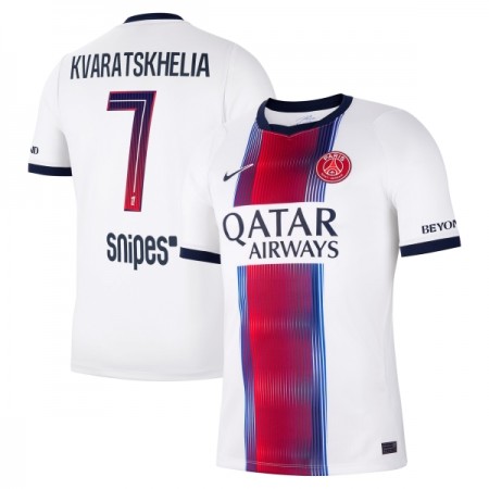 Goedkope Paris Saint Germain Kvaratskhelia 7 Uitshirt 2026-27 Goedkope Paris Saint Germain Kvaratskhelia 7 Uitshirt 2026-27