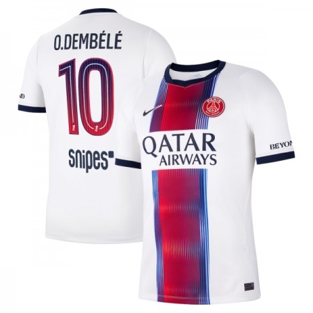 Goedkope Paris Saint Germain O. Dembele 10 Uitshirt 2026-27 Goedkope Paris Saint Germain O. Dembele 10 Uitshirt 2026-27