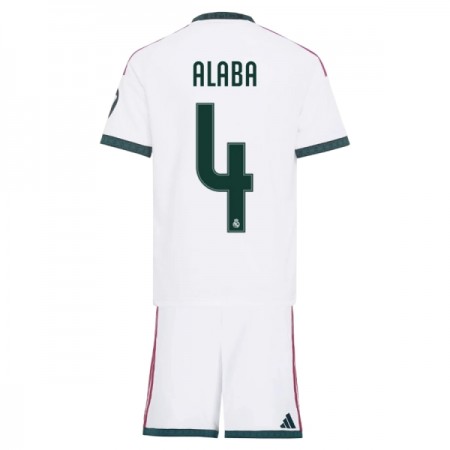 Goedkope Real Madrid Alaba 4 Kids Thuistenue 2026-27 Goedkope Real Madrid Alaba 4 Kids Thuistenue 2026-27