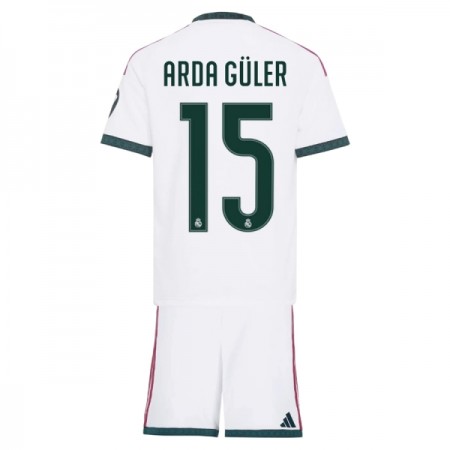 Goedkope Real Madrid Arda Guler 15 Kids Thuistenue 2026-27 Goedkope Real Madrid Arda Guler 15 Kids Thuistenue 2026-27