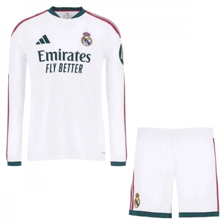 Goedkope Real Madrid Kids Thuistenue 2026-27 Lange Mouw