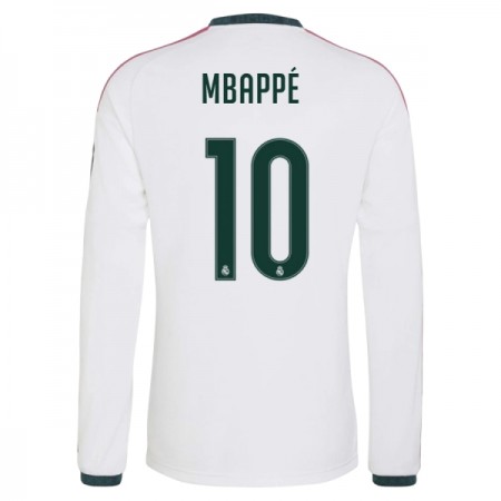 Goedkope Real Madrid Mbappé 10 Thuisshirt 2026-27 Lange Mouw Goedkope Real Madrid Mbappé 10 Thuisshirt 2026-27 Lange Mouw