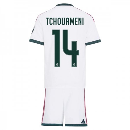 Goedkope Real Madrid Tchouameni 14 Kids Thuistenue 2026-27