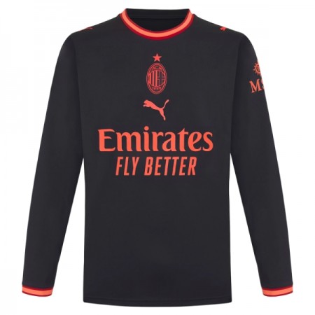 Goedkope AC Milan Third Shirt 2026-27 Lange Mouw Goedkope AC Milan Third Shirt 2026-27 Lange Mouw