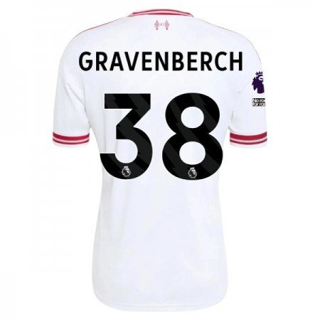 Goedkope Liverpool Gravenberch 38 Uitshirt 2026-27 Goedkope Liverpool Gravenberch 38 Uitshirt 2026-27