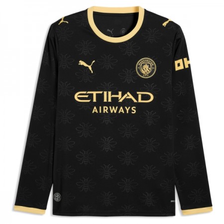 Goedkope Manchester City Uitshirt 2026-27 Lange Mouw Goedkope Manchester City Uitshirt 2026-27 Lange Mouw