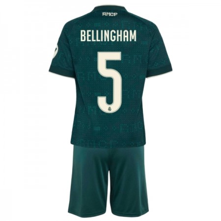 Goedkope Real Madrid Bellingham 5 Kids Uittenue 2026-27 Goedkope Real Madrid Bellingham 5 Kids Uittenue 2026-27