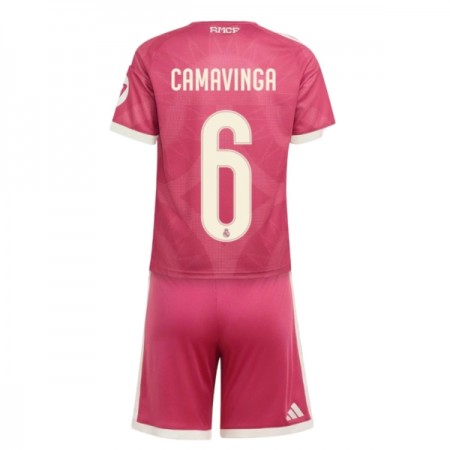 Goedkope Real Madrid Camavinga 6 Kids Third Tenue 2026-27 Goedkope Real Madrid Camavinga 6 Kids Third Tenue 2026-27