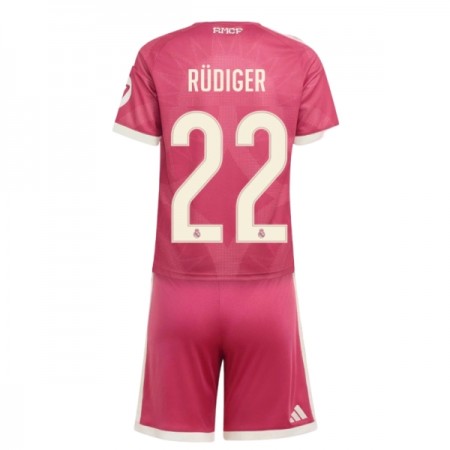 Goedkope Real Madrid Rudiger 22 Kids Third Tenue 2026-27 Goedkope Real Madrid Rudiger 22 Kids Third Tenue 2026-27