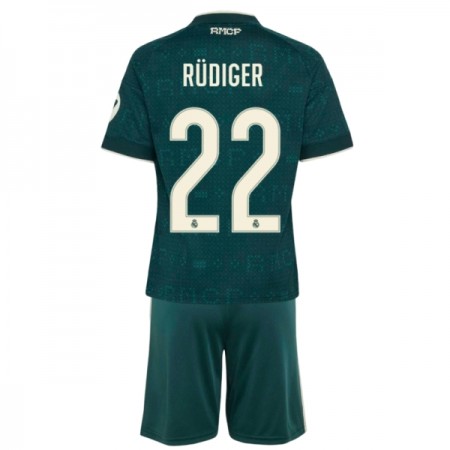 Goedkope Real Madrid Rudiger 22 Kids Uittenue 2026-27 Goedkope Real Madrid Rudiger 22 Kids Uittenue 2026-27