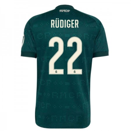 Goedkope Real Madrid Rudiger 22 Uitshirt 2026-27 Goedkope Real Madrid Rudiger 22 Uitshirt 2026-27